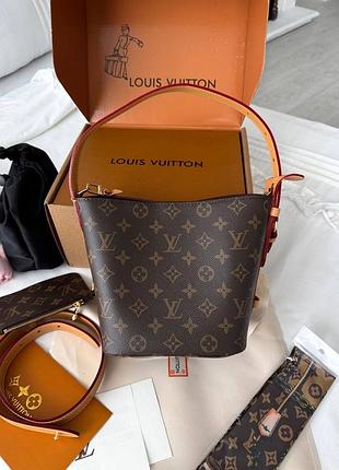 Шкіряна вмістка жіноча сумка all in bb