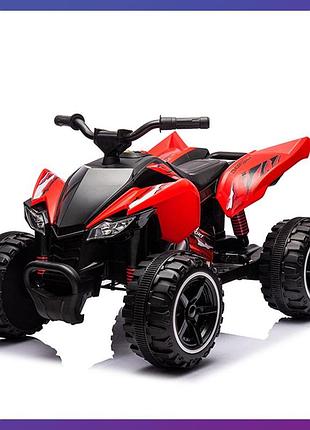 Дитячий електроквадроцикл на акумуляторі bambi m 5775 для дітей 3-8 років червоний