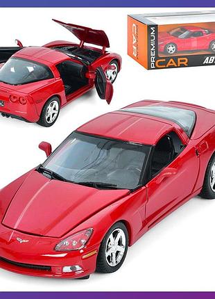 Дитяча машинка металева ap-1942 corvette c6 1:24