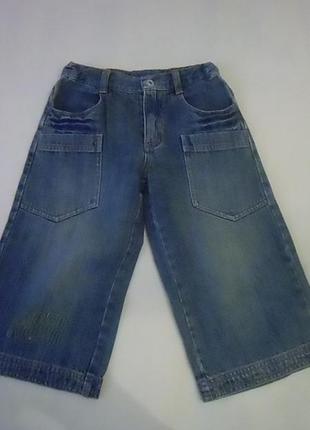 Джинсові бриджі від бренду "chicco"