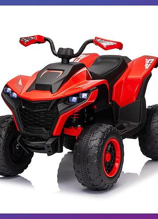 Дитячий електроквадроцикл на акумуляторі bambi racer m 6128 для дітей 3-8 років червоний