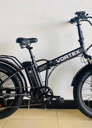 Электровелосипед двухколесный для взрослых corso vortex 24" tx-65300 al 500w 48v13ah