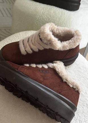Ugg кросівки в шоколадному кольорі