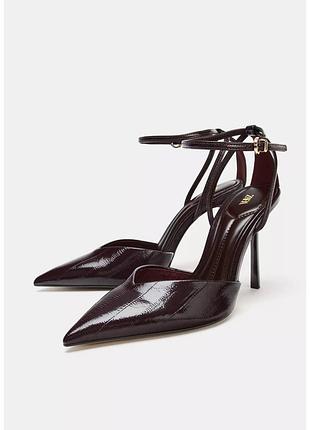 Туфлі з ремінцями zara