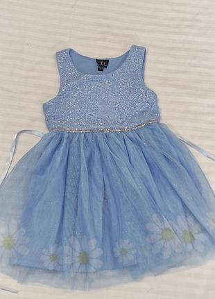 Платье детское сарафан празднично на 2-3 года