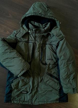 Куртка на парня до 12 лет бу зимняя