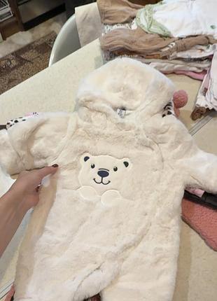 Лот комбінезонів верхнього дитячого одягу розміру від 56 до 68