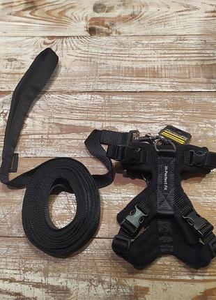 Шлейка с поводком 6.5 метра