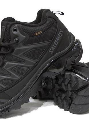 Чоловічі зимові кросівки з хутром salomon xt-6 gore-tex водонепроникні.саломон кросівки зима