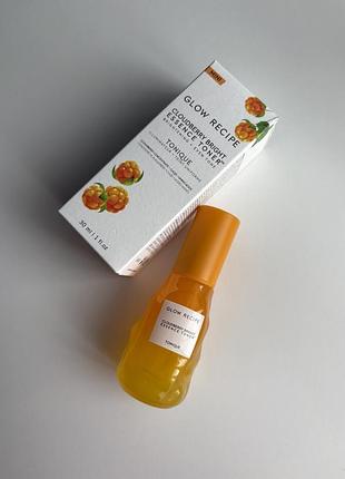 Освітлювальний тонер glow recipe cloudberry bright essence toner