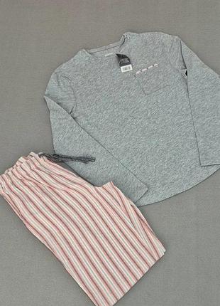 Якісна котонова піжама батал esmara розмір l/xl/2xl