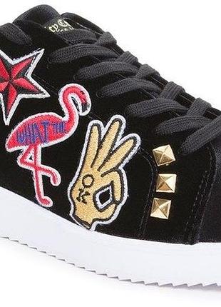 Кеди juicy couture бархатні