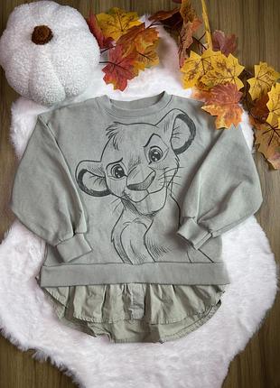 Світшот zara з імітацією сорочки фісташкового кольору