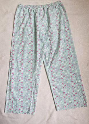Піжамні штани домашні натуральні  батал 4-5 xl