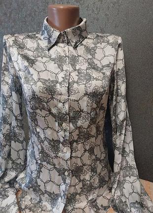 Шикарная легкая блуза рубашка