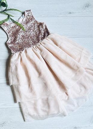 🍋ярусна сукня нм на 6/7 р ціна -290 г 🍋колір - персик д-76 см ширина-32 см