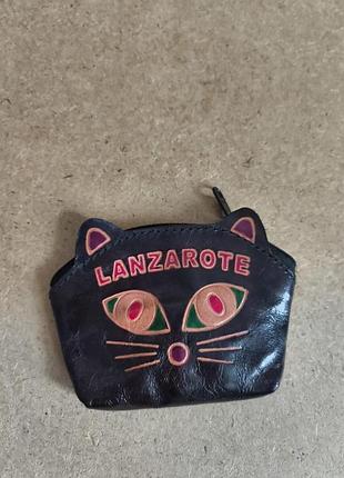 Шкіряний маленький гаманець