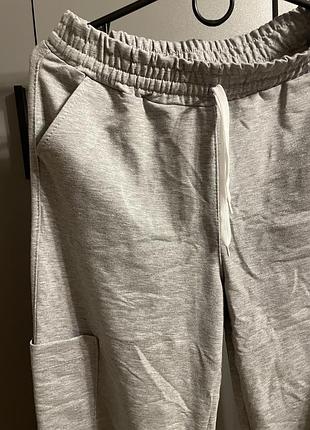 Штани спортивні палаццо на кулісах