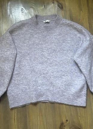 Тепла кофта шерсть альпака на 46-48 р.