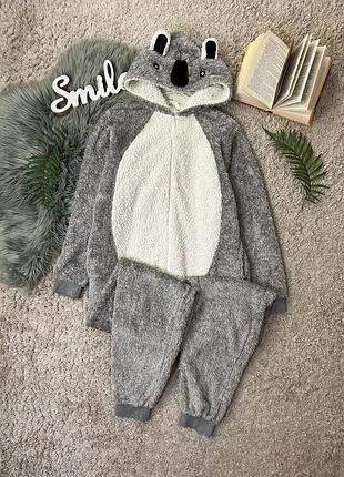 Тепла флісова піжама кігурумі коала №151/16