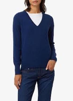 Светр , кофта ,джемпер синій , електрик , темно синій кашемір , вовна , шерсть zara