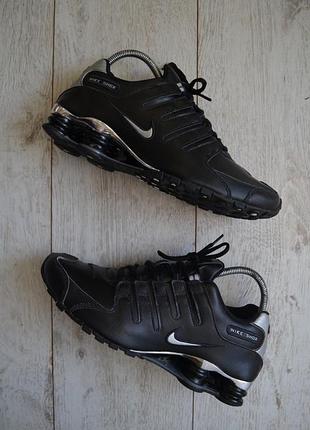 Мужские кроссовки nike shox оригинал 2009 год винтаж 42р 27см черные