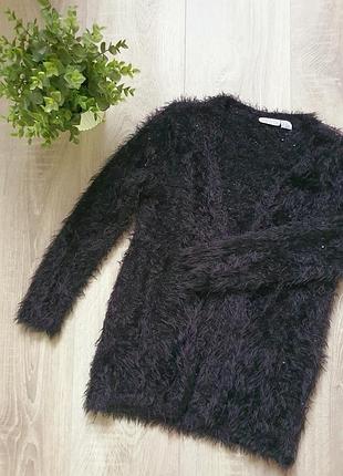 Свитер, кардиган удлиненный для девочки