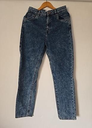 Джинси денім мом сині reserved жіночі