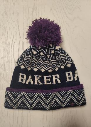 Шапка детская внутри на флисе