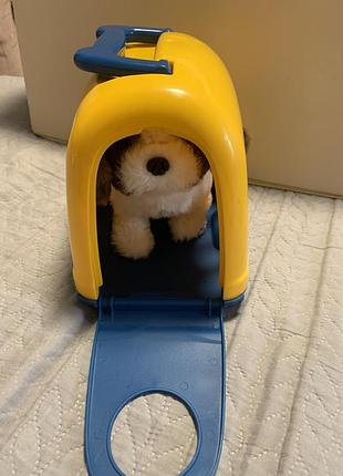 Іграшка інтерактивна: цуценя та кошик