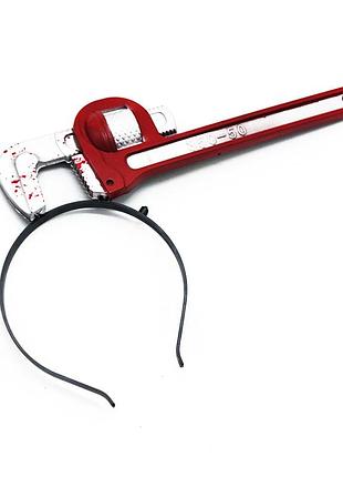 Зуби вампіра для дітей 4 на 5 см салатовий