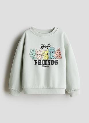 Толстовка с принтом h&amp;m 9687