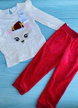 Новий костюм одяг для дому для дівчинки 98 розмір