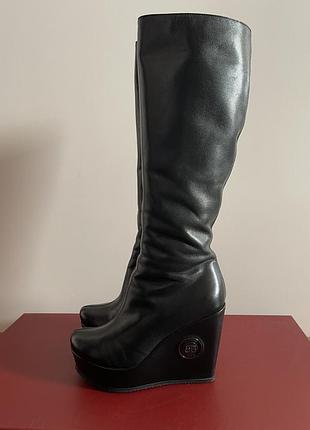 Неймовірно красиві шкіряні чоботи відомого італійського бренду, оригінал