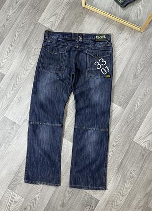 Vintage g-star raw 90s jeans вінтаж чоловічі джинси штани брюки сині в стилі y2k оригінал широкі
