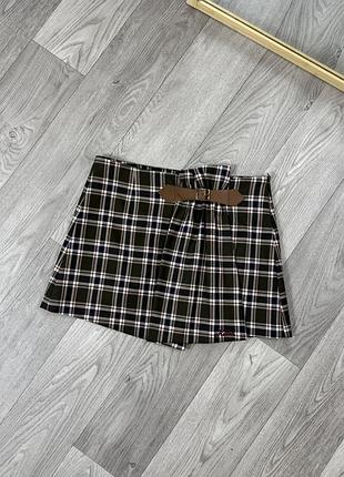 Vintage miss sixty killah винтаж женская мини короткая юбка в клетку коллах месс сочистые