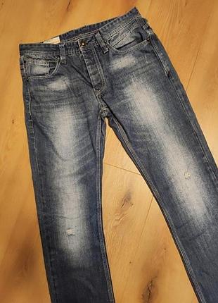 Джинси чоловічі сині slim c&a, розмір m.