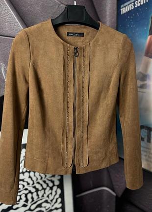 Куртка жіноча marc cain замшева