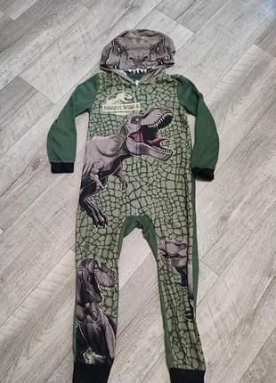 Мягкая пижама кегуруми комбинезон для дома мальчик