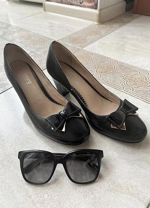 Шкіряні жіночі туфлі 40 розмір