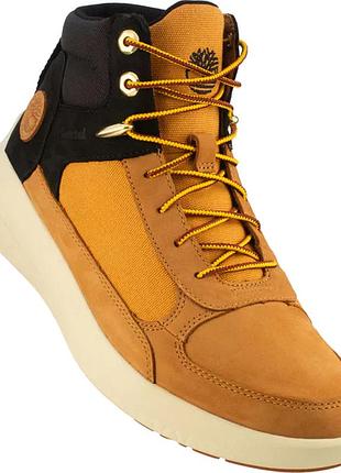 Timberland bradstreet ultra mid hiker wheat. мужские ботинки. оригинал. евро зима