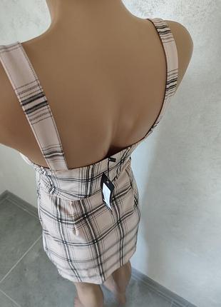 Сарафан в клетку 5