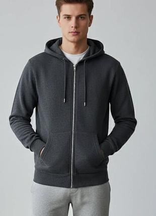 Худи на флисе, коттон с полиестром в составе