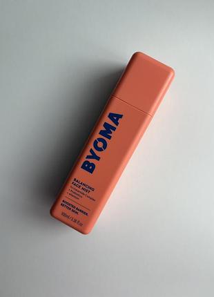 Спрей для відновлення балансу та зволоження шкіри обличчя byoma balancing face mist