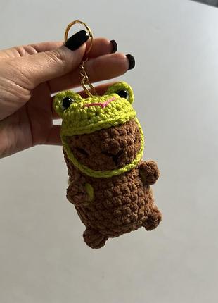 Брелок підвіс на сумку капібара