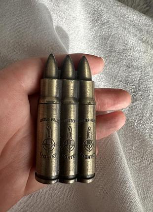 Газова запальничка патрон куля пуля набої газ