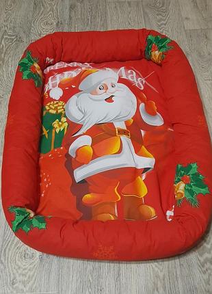 Красивая лежанка для кошек и собаки 60 х 85 см