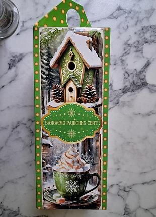 Коробка подарочная, новогодняя