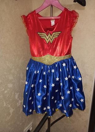 Платье костюм супер-девочка