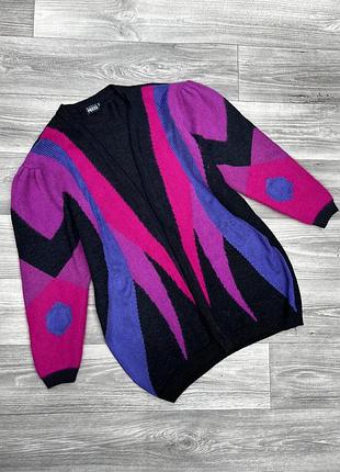 Кардиган з ангорою у вінтажному стилі